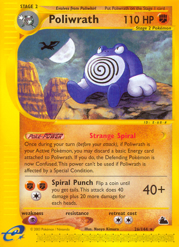 Poliwrath (26/144) [Skyridge] | Good Games Morley