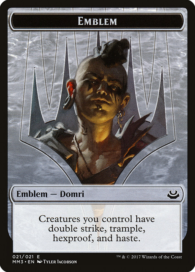 Domri Rade Emblem [Modern Masters 2017 Tokens] | Good Games Morley