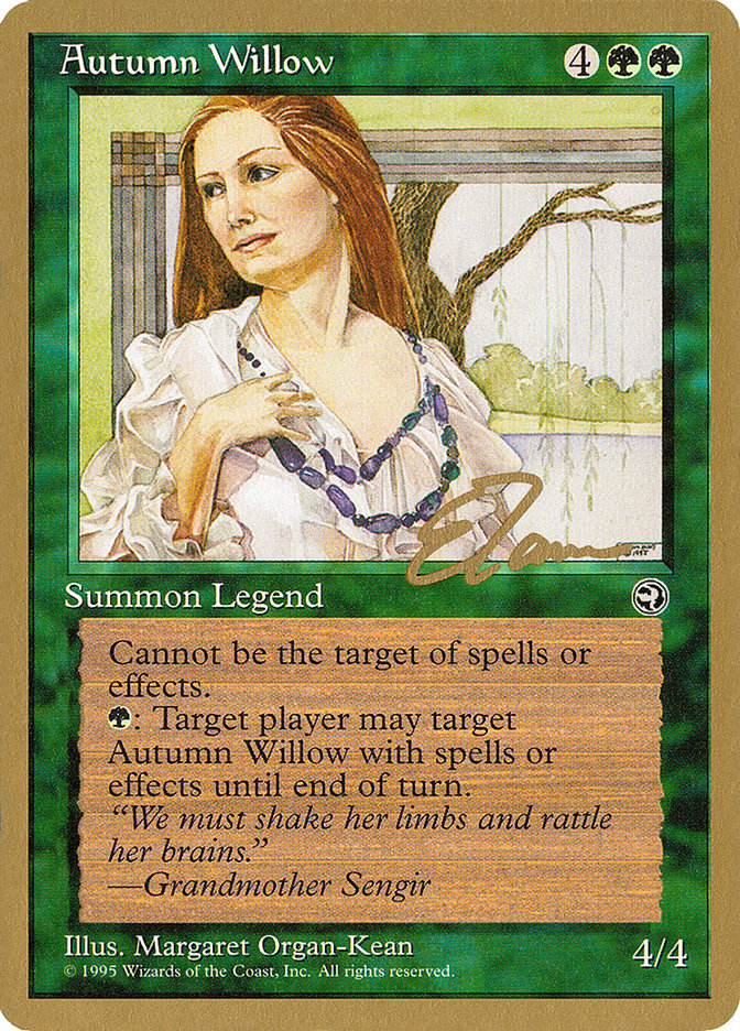 Autumn Willow (Eric Tam) [Pro Tour Collector Set] | Good Games Morley