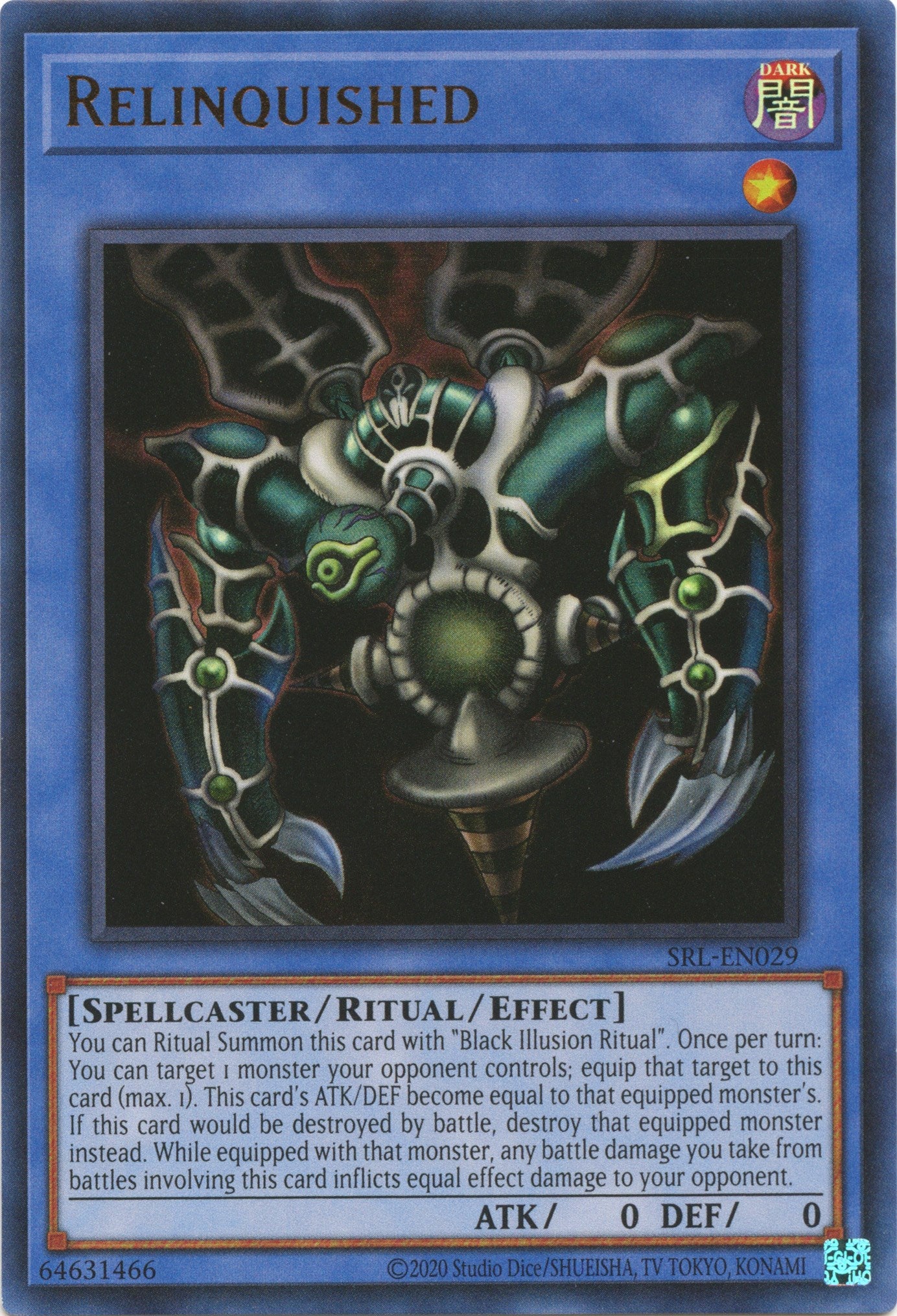 Relinquished (25th Anniversary) [SRL-EN029] Ultra Rare | Good Games Morley