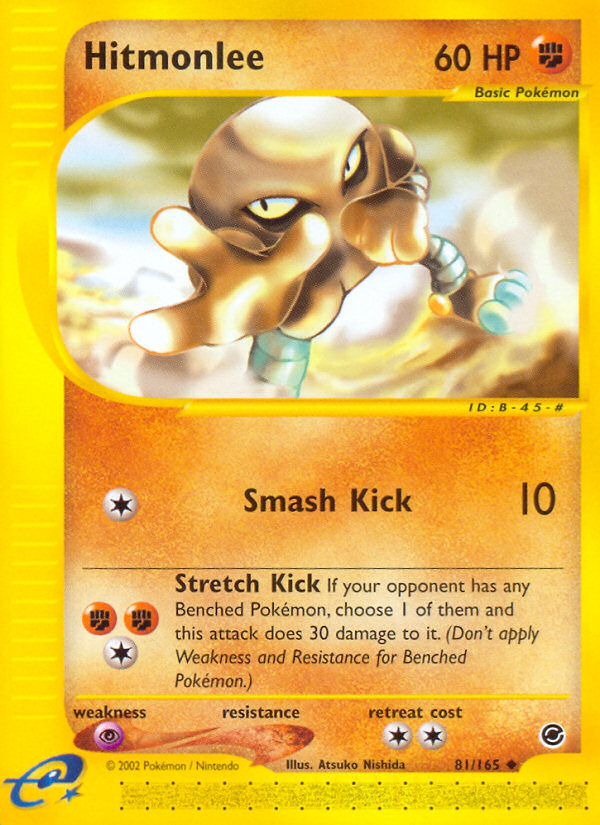 Hitmonlee (81/165) [Expedition: Base Set] | Good Games Morley