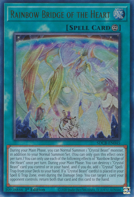 Rainbow Bridge of the Heart [SDCB-EN045] Ultra Rare | Good Games Morley