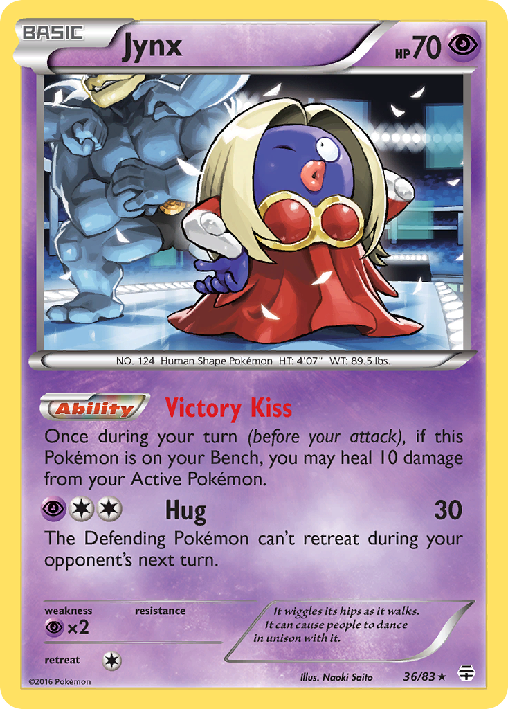 Jynx (36/83) [XY: Generations] | Good Games Morley