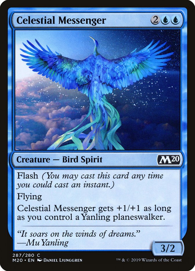 Celestial Messenger [Core Set 2020] | Good Games Morley