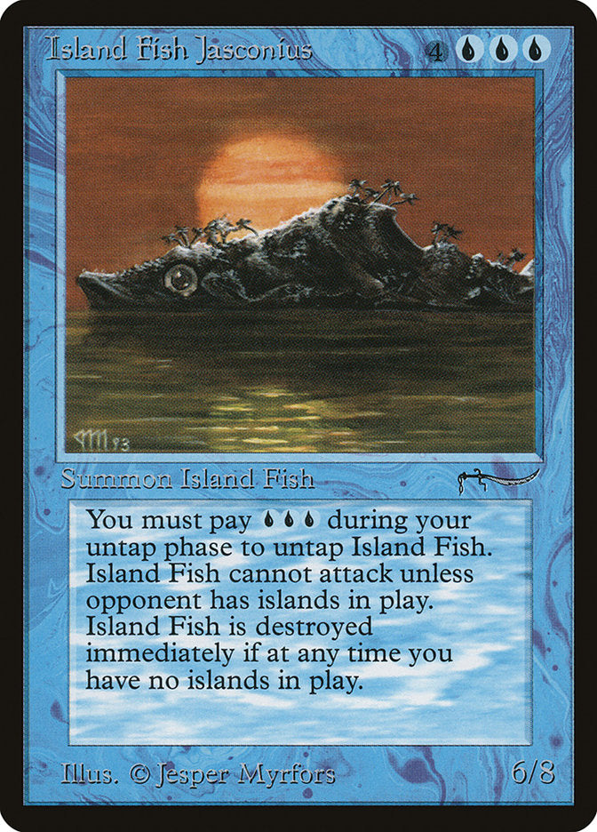 Island Fish Jasconius [Arabian Nights] | Good Games Morley