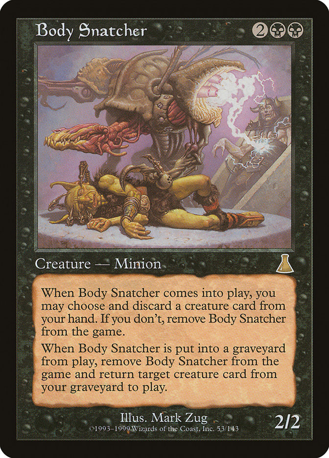 Body Snatcher [Urza's Destiny] | Good Games Morley