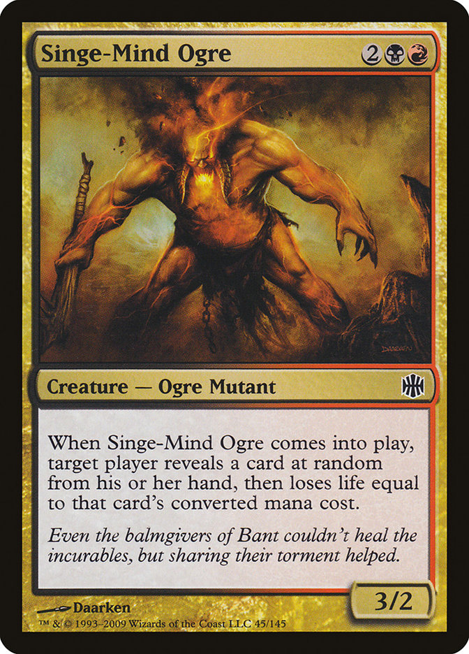 Singe-Mind Ogre [Alara Reborn] | Good Games Morley