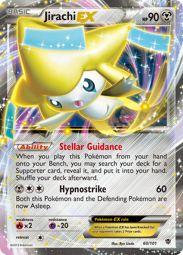 Jirachi EX (60/101) [Black & White: Plasma Blast] | Good Games Morley