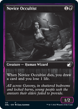 Novice Occultist [Innistrad: Double Feature] | Good Games Morley