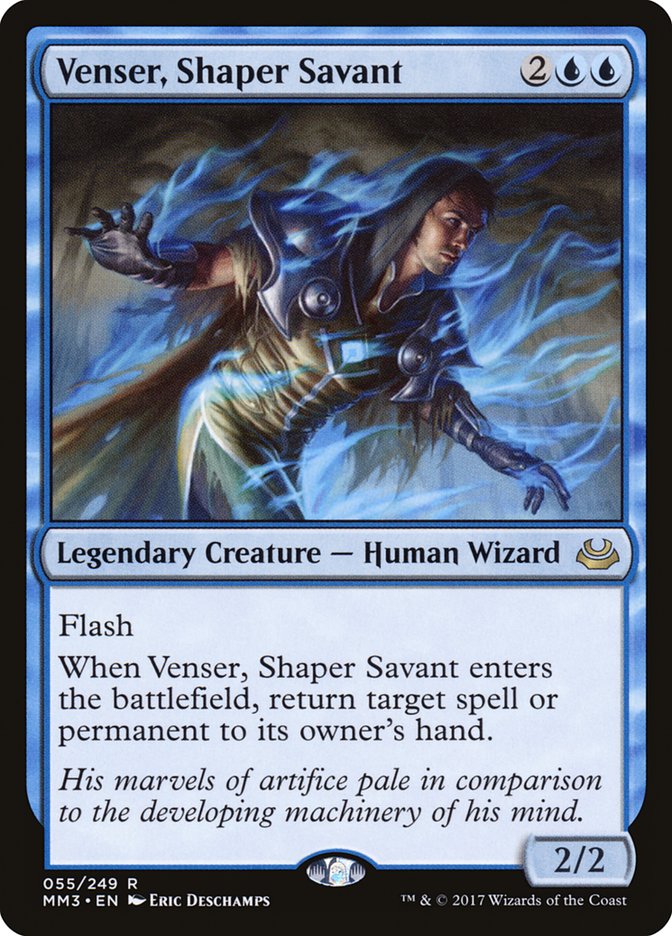 Venser, Shaper Savant [Modern Masters 2017] | Good Games Morley