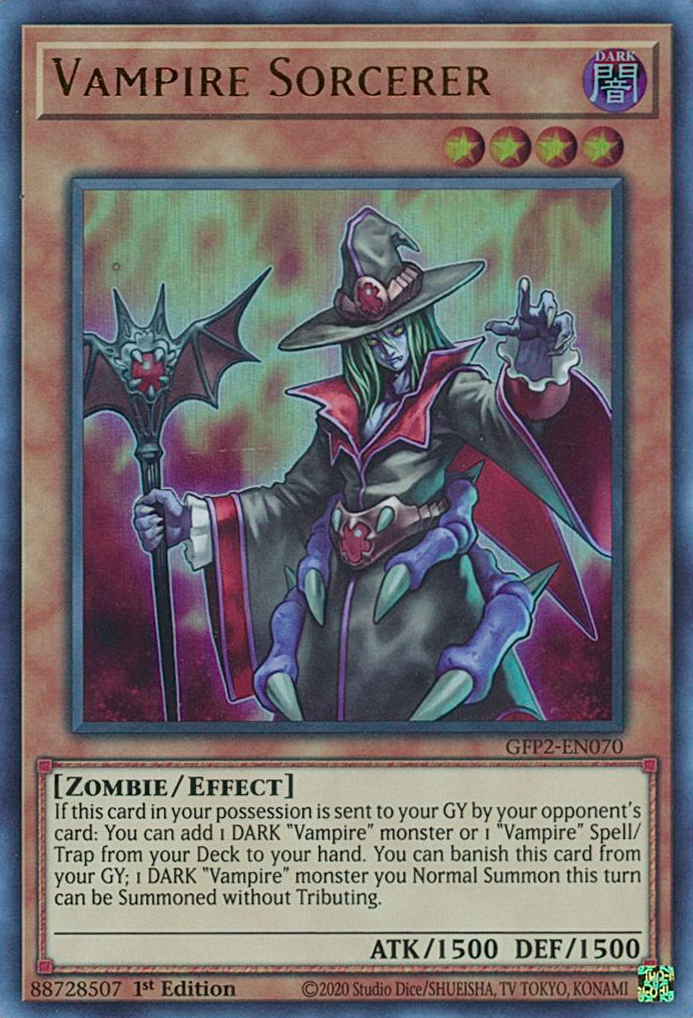 Vampire Sorcerer [GFP2-EN070] Ultra Rare | Good Games Morley