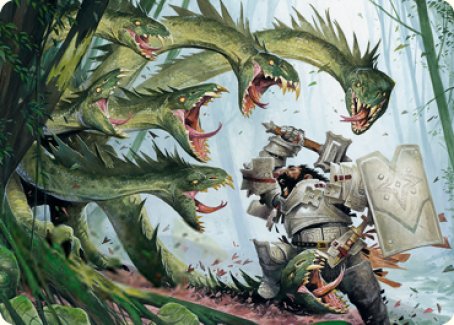 Lair of the Hydra Art Card [Dungeons & Dragons: Adventures in the Forgotten Realms Art Series] | Good Games Morley