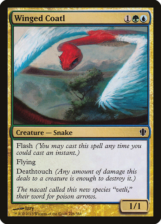 Winged Coatl [Commander 2013] | Good Games Morley