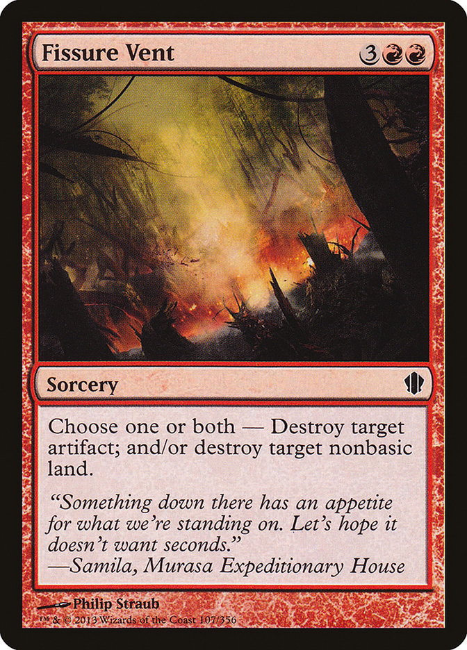 Fissure Vent [Commander 2013] | Good Games Morley