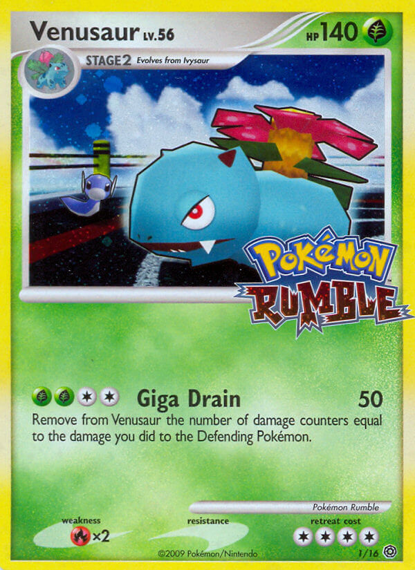 Venusaur (1/16) [Pokémon Rumble] | Good Games Morley