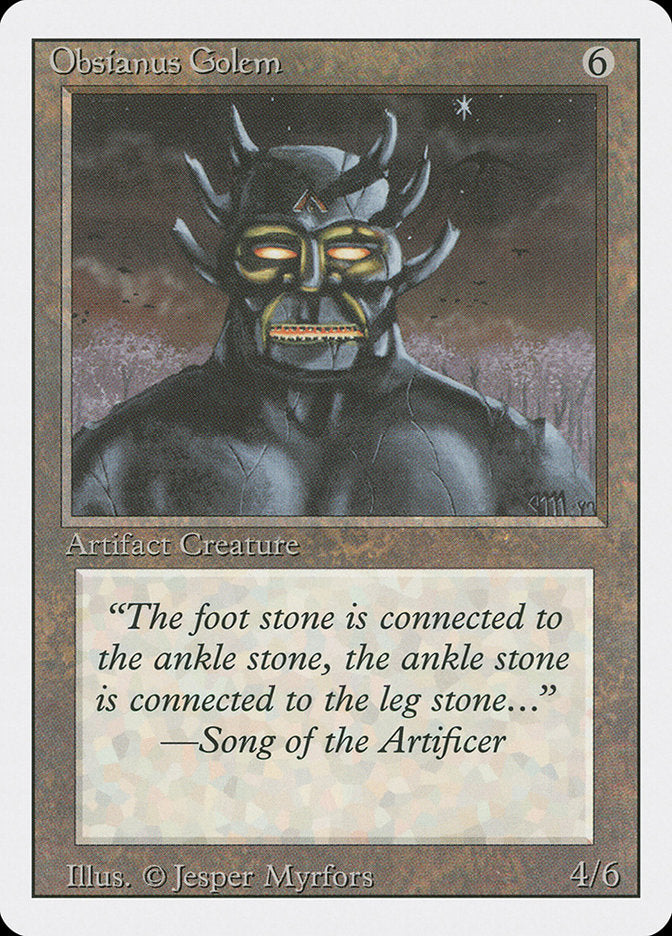 Obsianus Golem [Revised Edition] | Good Games Morley