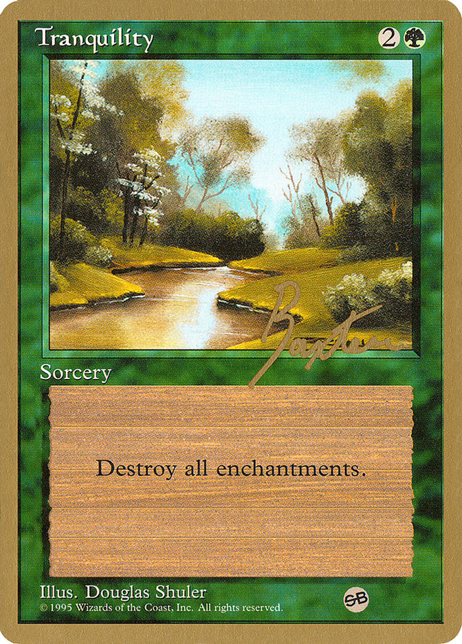 Tranquility (George Baxter) (SB) [Pro Tour Collector Set] | Good Games Morley