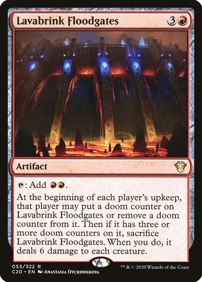 Lavabrink Floodgates [Commander 2020] | Good Games Morley