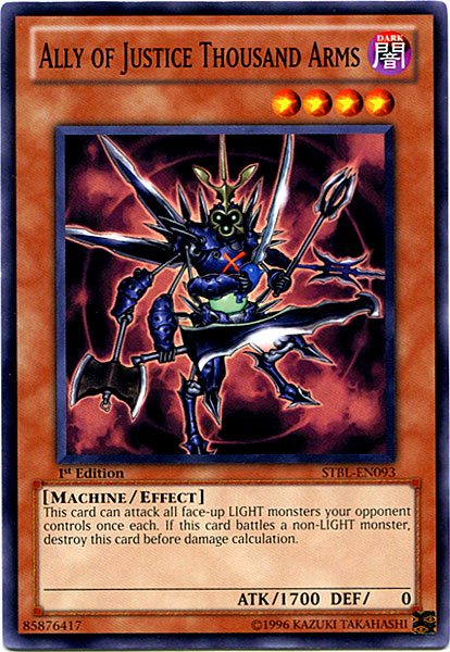 Ally of Justice Thousand Arms [STBL-EN093] Common | Good Games Morley