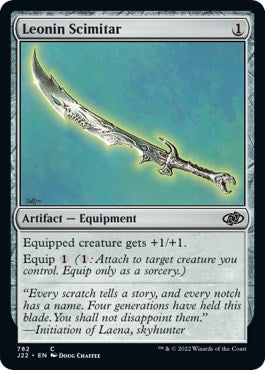 Leonin Scimitar [Jumpstart 2022] | Good Games Morley