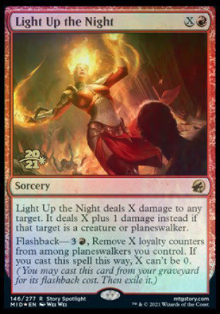 Light Up the Night [Innistrad: Midnight Hunt Prerelease Promos] | Good Games Morley