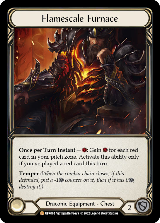 Flamescale Furnace [UPR084] (Uprising)  Rainbow Foil | Good Games Morley