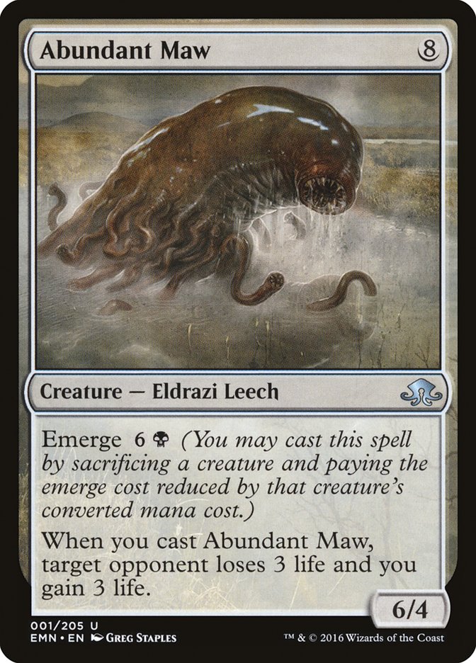 Abundant Maw [Eldritch Moon] | Good Games Morley