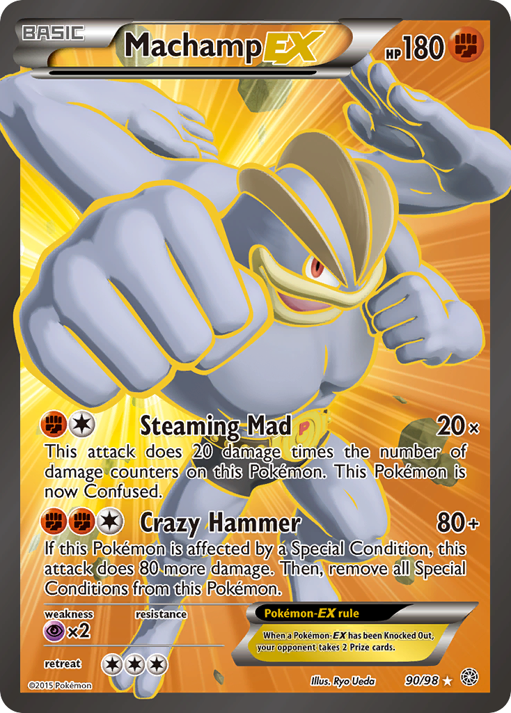 Machamp EX (90/98) [XY: Ancient Origins] | Good Games Morley