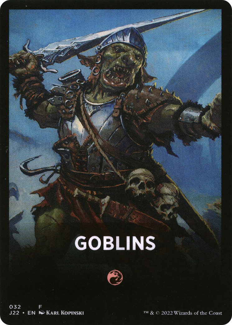 Goblins Theme Card [Jumpstart 2022 Front Cards] | Good Games Morley