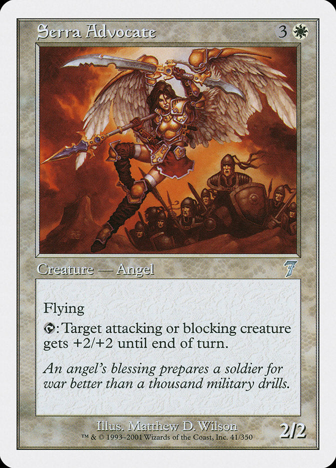 Serra Advocate [Seventh Edition] | Good Games Morley