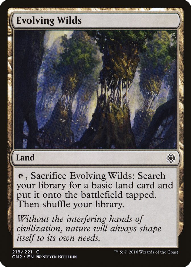 Evolving Wilds [Conspiracy: Take the Crown] | Good Games Morley