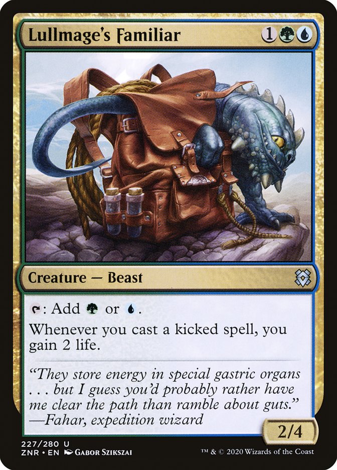 Lullmage's Familiar [Zendikar Rising] | Good Games Morley