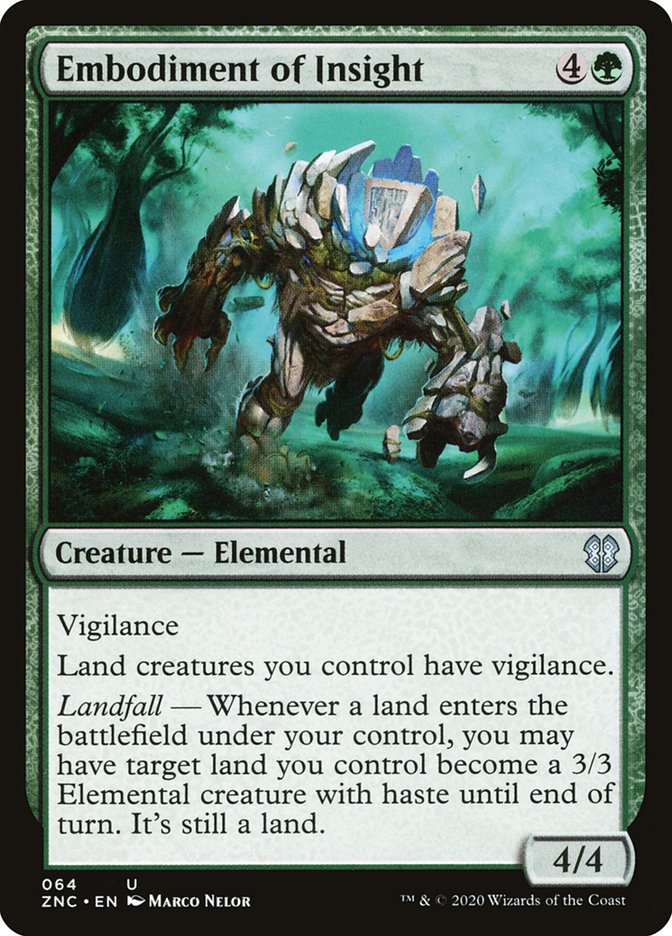 Embodiment of Insight [Zendikar Rising Commander] | Good Games Morley