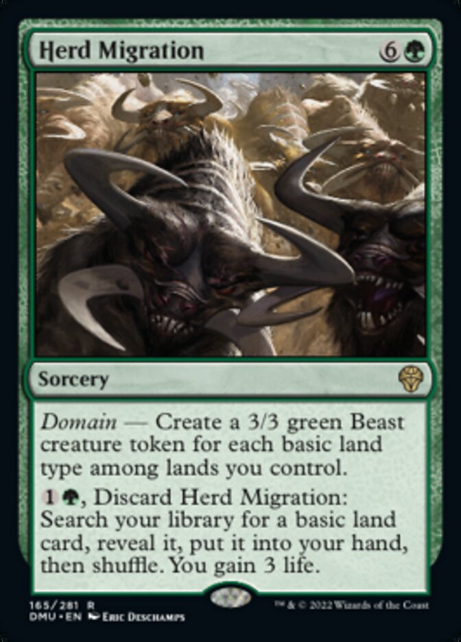 Herd Migration [Dominaria United] | Good Games Morley