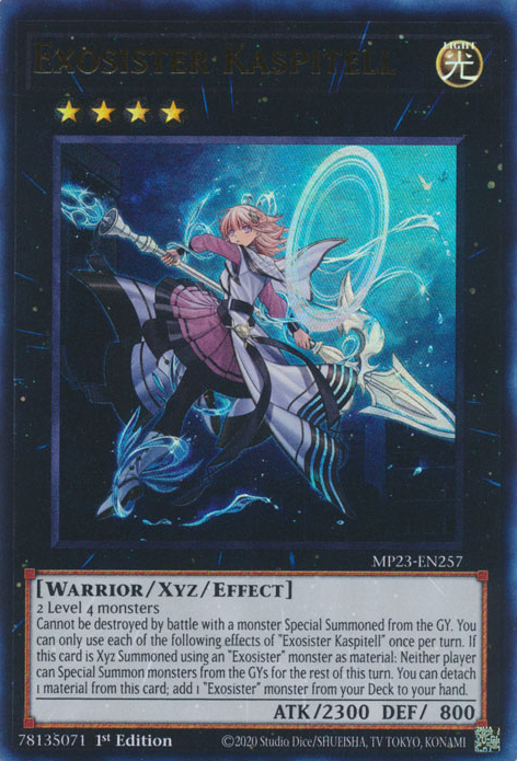 Exosister Kaspitell [MP23-EN257] Ultra Rare | Good Games Morley