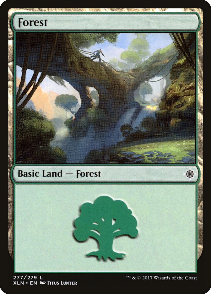 Forest (277) [Ixalan] | Good Games Morley
