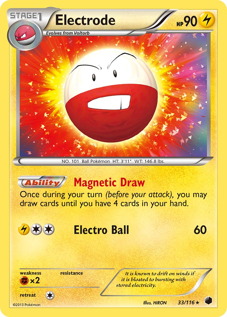 Electrode (33/116) (Theme Deck Exclusive) [Black & White: Plasma Freeze] | Good Games Morley
