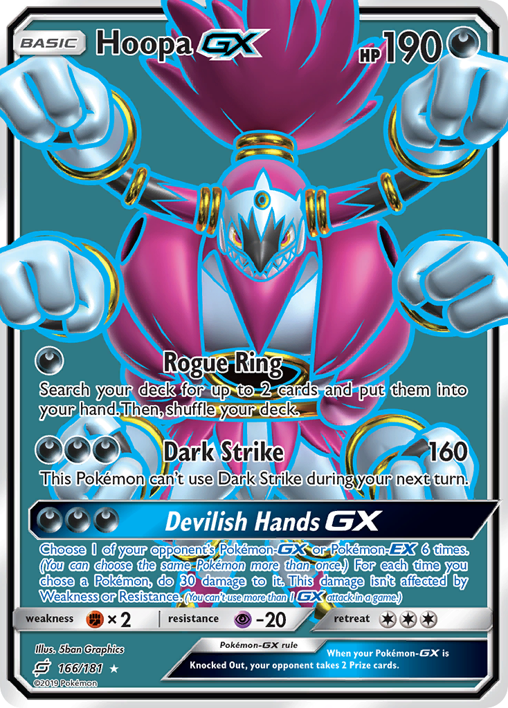 Hoopa GX (166/181) [Sun & Moon: Team Up] | Good Games Morley
