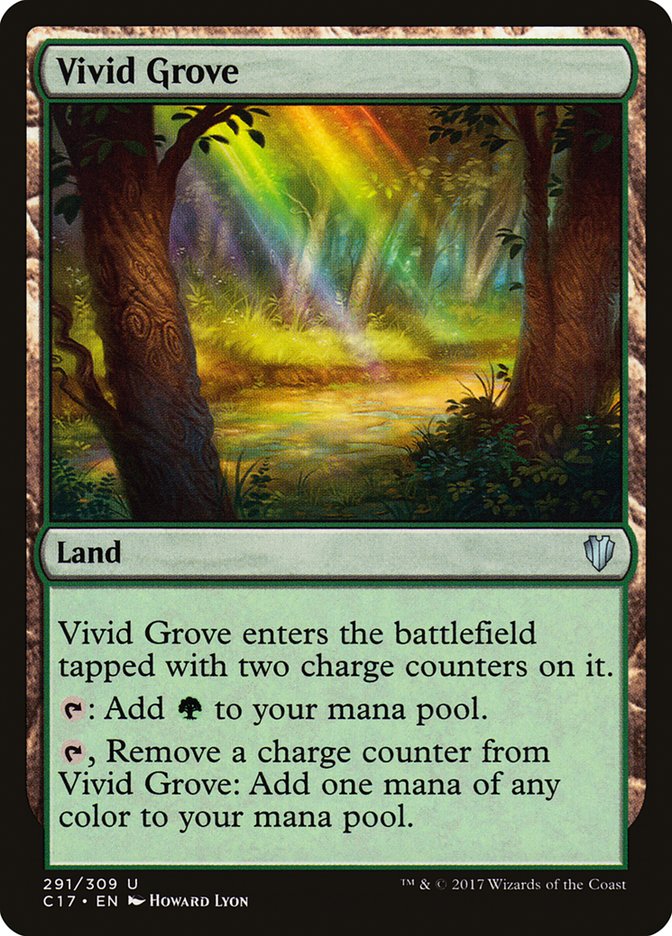 Vivid Grove [Commander 2017] | Good Games Morley