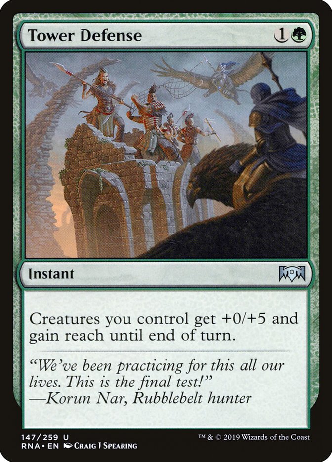 Tower Defense [Ravnica Allegiance] | Good Games Morley