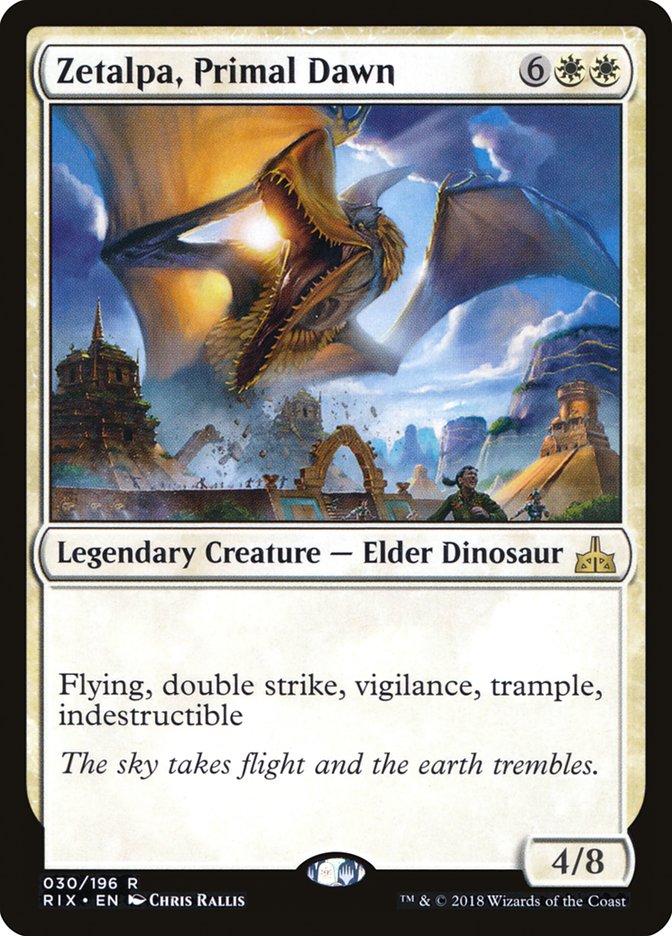 Zetalpa, Primal Dawn [Rivals of Ixalan] | Good Games Morley