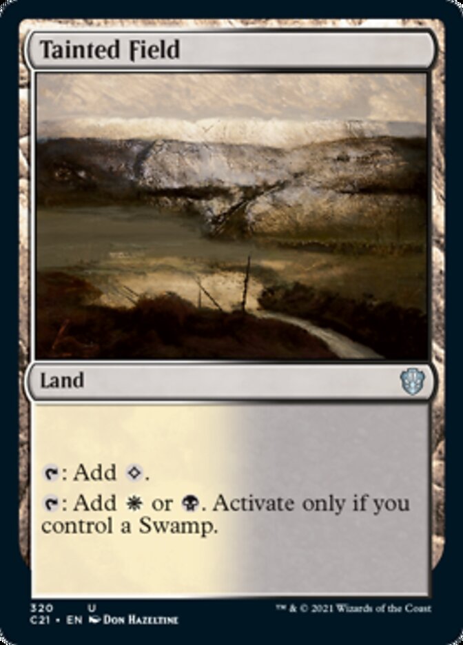Tainted Field [Commander 2021] | Good Games Morley
