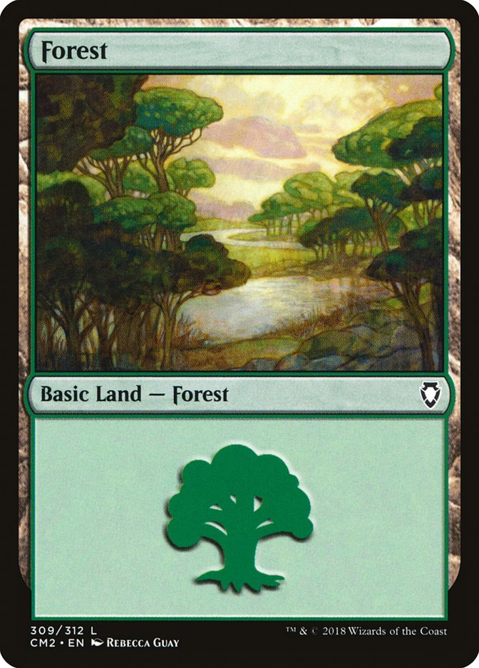Forest (309) [Commander Anthology Volume II] | Good Games Morley