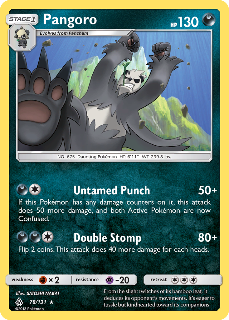Pangoro (78/131) [Sun & Moon: Forbidden Light] | Good Games Morley