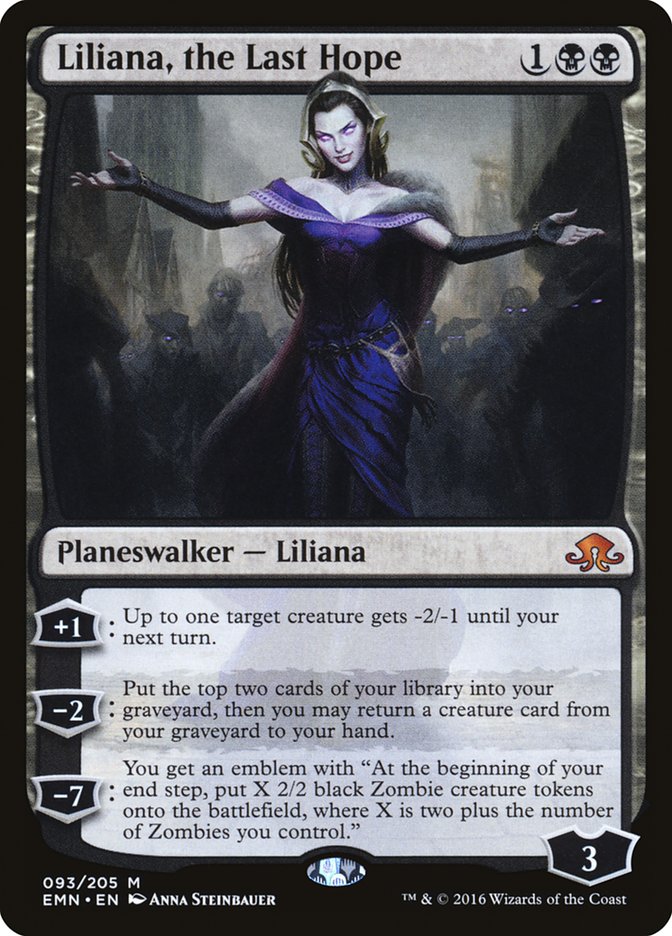 Liliana, the Last Hope [Eldritch Moon] | Good Games Morley