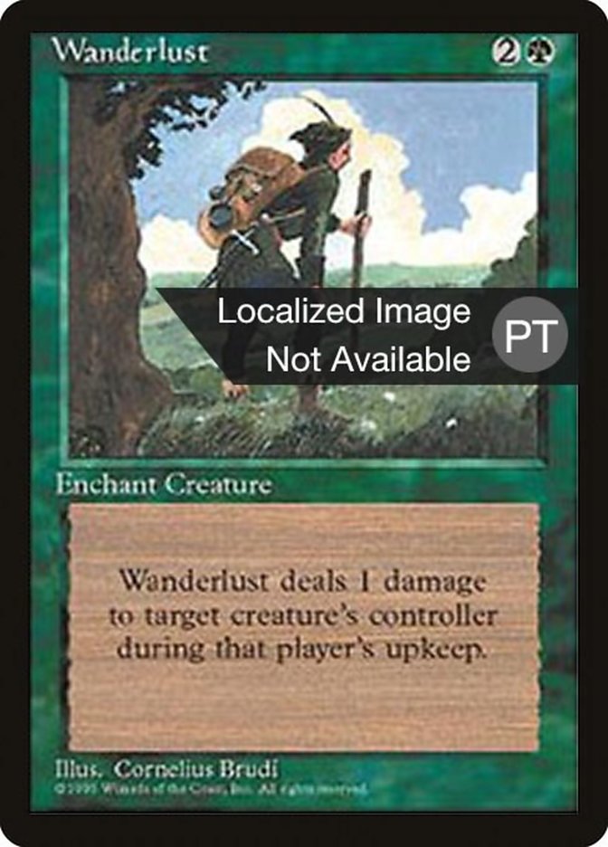 Wanderlust [Fourth Edition (Foreign Black Border)] | Good Games Morley