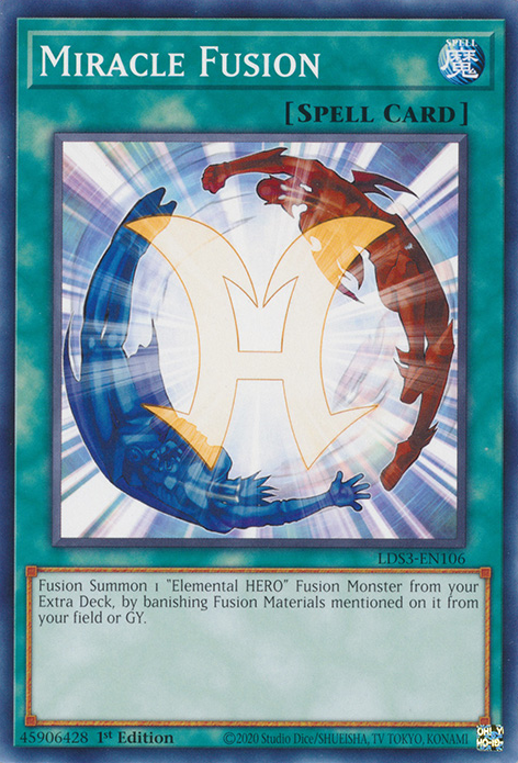 Miracle Fusion [LDS3-EN106] Common | Good Games Morley