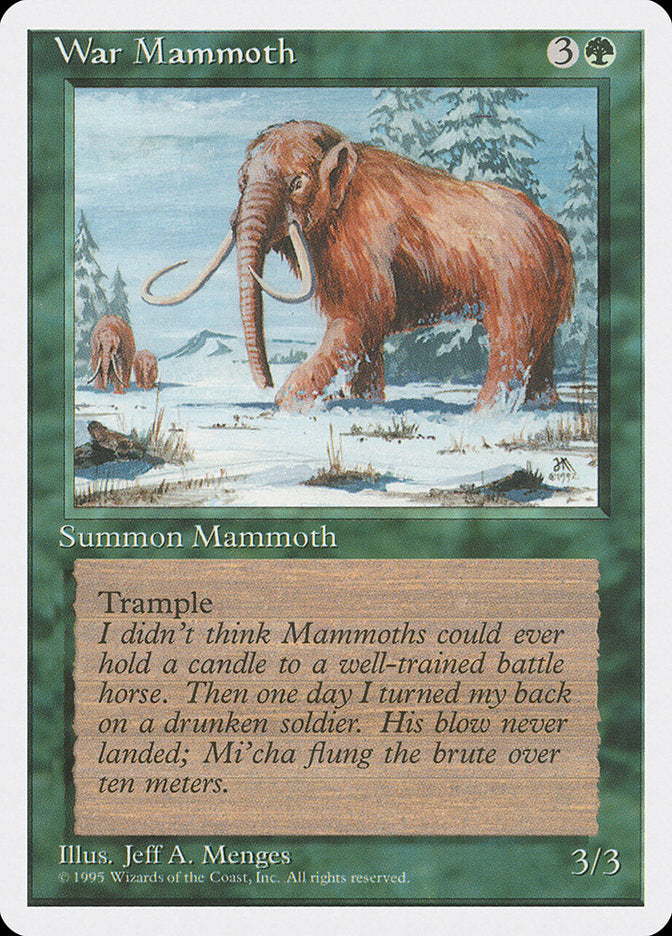 War Mammoth [Fourth Edition] | Good Games Morley