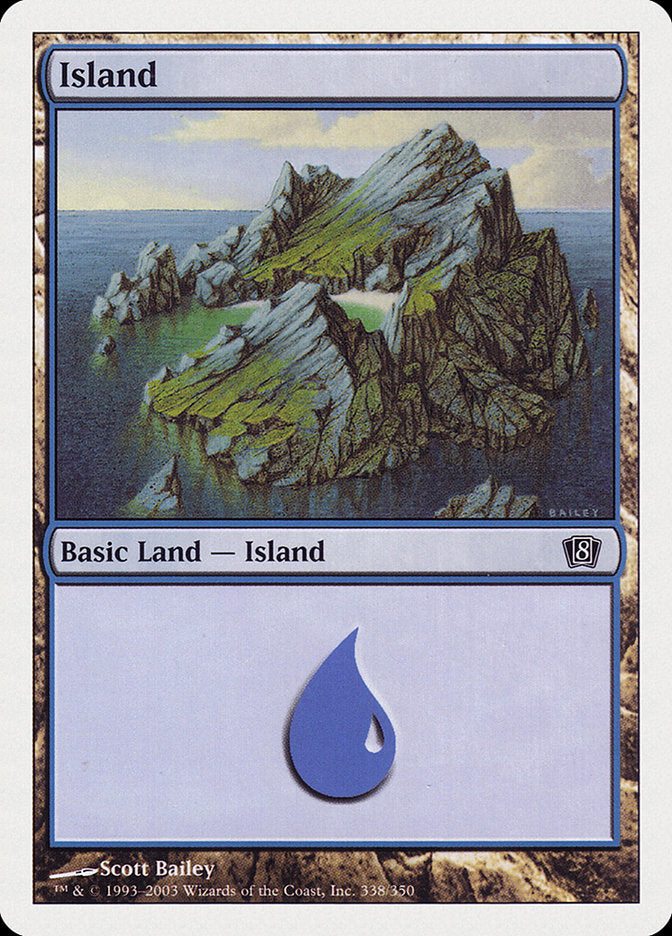 Island (338) [Eighth Edition] | Good Games Morley