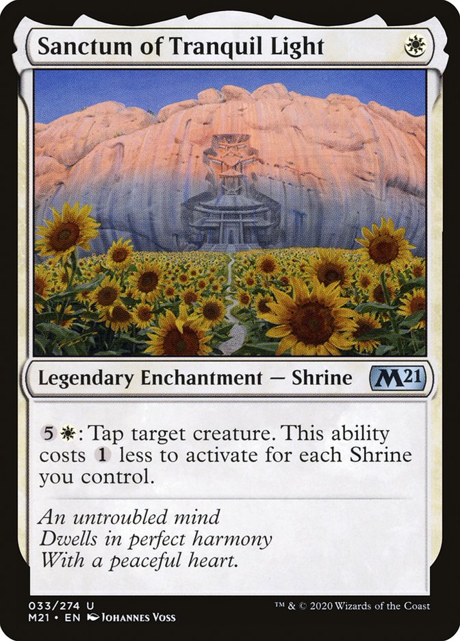 Sanctum of Tranquil Light [Core Set 2021] | Good Games Morley
